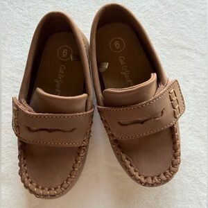 Cat & Jack Tan Kids Moccasins